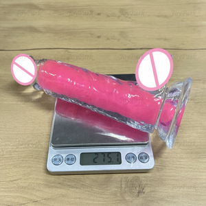 JoyPark Dildo Grande Realista Feminino à Prova d'Água em TPE Macio que Brilha no Escuro - Product Image 4