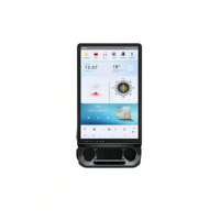 Radio de Coche Vertical Estilo Tesla de 16.8'' para Ford Raptor F150 F250 2015-2021 con Navegación Android, GPS, Unidad Principal Estéreo Multimedia, CarPlay y 4G