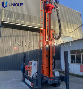 Plate-forme de forage de puits diesel portable 22hp avec pompe à eau hydraulique faible profondeur de forage de 300m roulement de moteur comme composants de base - Product Image 4