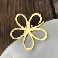 Broche personnalisable en acier inoxydable pour femmes, broche avec Logo, nom sur mesure