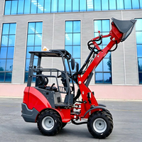 Nuovo Mini Caricatore a Ruote HZM807 600KG con Motore Perkins (18.4KW), Batteria VARTA e Sistema Idraulico