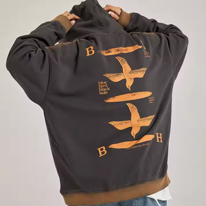 High Quality Sweatshirt Wholesale Sweatshirt Customize Sweatshirt Streetwear <b>Hoodie</b> Heat Transfer Hoodies Print <b>Hoodie</b> - Product Image 2