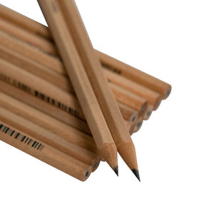 Set pensil Set kayu Logo <span class=keywords><strong>Mini</strong></span> dicetak putih Liner Kit Esu kulit hitam pensil Hb dalam jumlah besar - Product Image 2