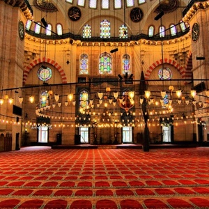 85,000㎡ Factory <strong>Price</strong> Mosque <strong>Carpet</strong> Custom Pattern 80% Wool 20% Nylon Axminster Masjid Rug for Grand Mosque - Product Image 5