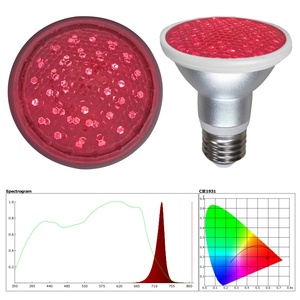 Lampe de culture LED Liweida à spectre rouge lointain 5W 660nm 730nm Epistar E26/E27/B22/Gu10 IP65 pour semis, germination et floraison - Product Image 5