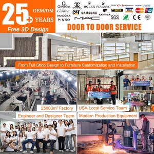 Chất lượng cao sản phẩm chăm sóc da sơn móng tay bán lẻ tủ trưng bày LED chiếu sáng tường gỗ <span class=keywords><strong>Showcase</strong></span> đồ nội thất cho cửa hàng làm móng tay - Product Image 2