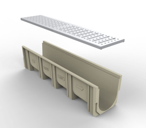 Système de drainage extérieur gouttière en béton en résine à <span class=keywords><strong>prix</strong></span> d'usine pour allée - Product Image 5