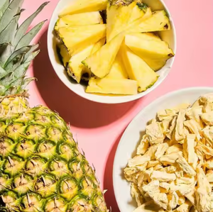 Mix di Frutta Essiccata al Forno Liofilizzata Fichi Kiwi Ananas Pesche Fragole Snack Dolce in Busta Certificato Halal Fabbrica OEM Private Label - Product Image 2
