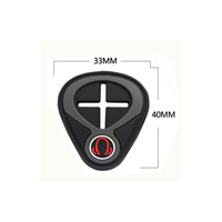 Vente en gros, caoutchouc de silicone, pvc souple, patch de trou de port d'écouteur 20mm étoile OEM bienvenue