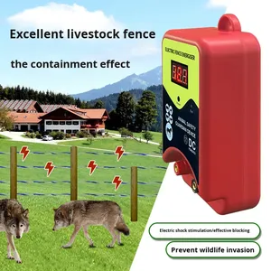 ระบบรั้วอิเล็กทรอนิกส์อัจฉริยะสำหรับฟาร์มปศุสัตว์ ป้องกันการเพาะพันธุ์หมูป่า วัว แกะ และปศุสัตว์อื่นๆ พร้อมชุดระบบเตือนภัยครบชุด - Product Image 1