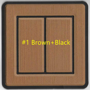 Plancher en teck EVA marin Wellcraft 28 Martinque 2001, durable, antidérapant, moderne, en bois carré, facile à poser pour une utilisation en extérieur - Product Image 4