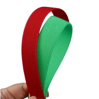 Bande élastique de haute qualité de la marque Acme, 100% polyester, blanche, noire, colorée, haute élasticité, pour manchettes médicales, ceinture élastique, sangle.