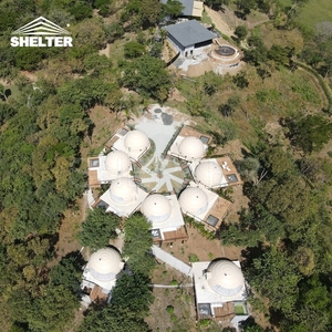 Proyecto de Domo Geodésico en Panamá, Carpa Domo de 5m, 7m, 8m con Baño, Carpa Grande de 18m para Yoga, Carpa Domo Glamping - Product Image 2