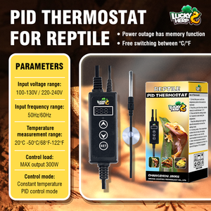 रेटाइल पालतू जानवरों के लिए स्मार्ट पर्यावरण के अनुकूल तापमान नियंत्रक 110 वी-240v सुरक्षित और सुविधाजनक पालतू उत्पाद - Product Image 2