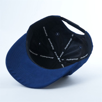Custom 5 Panel Baseballpet Met Borduurwerk Logo , Curve Rand Baseball Caps