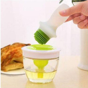 <b>Essential</b> Silicone Travel Olive <b>Oil</b> Bottle Brush <b>Sets</b> - Product Image 1