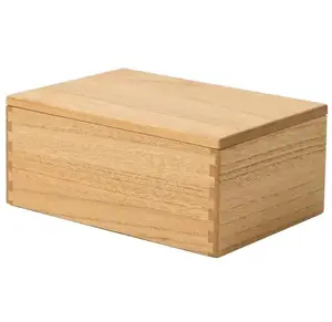 China Supplier Custom Logo Holzkiste Hochwertige Holz Aufbewahrung boxen