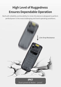 MC-405 PDA แบบทนทาน, หน้าจอสัมผัส 4 นิ้ว WVGA, MTK6765 Octa-core 2.3GHz, Android 11, เครื่องสแกน HS-7 1MP, 4G, IP67, แบตเตอรี่ 5000mAh - Product Image 2