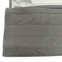 Esun-Vadrouille à manche plat durable et résistant à l'abrasion pour salle blanche-Poteau en aluminium non pelucheux pour laboratoires