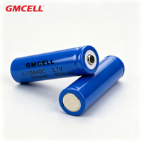 Batería de Litio GMCELL al por Mayor 10440 3.7V 350mAh Li10440C, Celda de Batería Recargable con Cátodo LiNiMnCoO2, 300 Ciclos para Dispositivos Pequeños