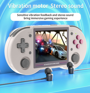 Console de jeu portable RG353PS, écran 3.5 pouces, sans fil, 2.4GHz, pour système Linux, prise en charge multijoueur, contrôleur de mémoire 16 go - Product Image 5