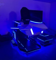Expérience de vol réelle Jeu d'avion VR Simulateur de parc VR 9D pour enfants Jeux à pièces