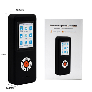 MUFASHA Détecteur <span class=keywords><strong>de</strong></span> rayonnement électromagnétique portatif Testeur <span class=keywords><strong>de</strong></span> champ électrique et magnétique numérique rechargeable EM101 - Product Image 3