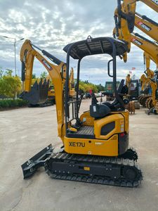 Mini-excavatrice sur chenilles XE17U de 1,8 tonne, haute performance, pour travaux de construction en espaces restreints, fournie par l'usine - Product Image 1