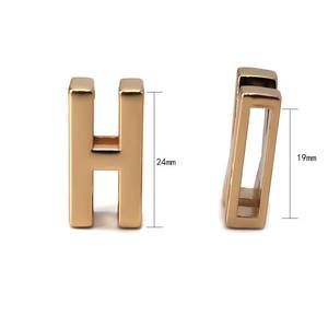 DIY Custom <b>Slider</b> Designer Jewelry Making Starter Wristband <b>Bracelet</b> Electroplated Alloy Sliding Letter Pendant Unisex for - Product Image 5