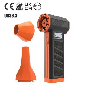 130000RPM Trocken gebläse Haartrockner Leistungs starker Lüfter Akku-Gebläse Druckluft staub tücher Computer Vakuum Turbo Lüfter - Product Image 1