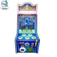 Frog Paradise Whack-a-mole, machine d'arcade à pièces, jeu de frappe de grenouilles pour enfants, machine de jeu à marteau d'arcade