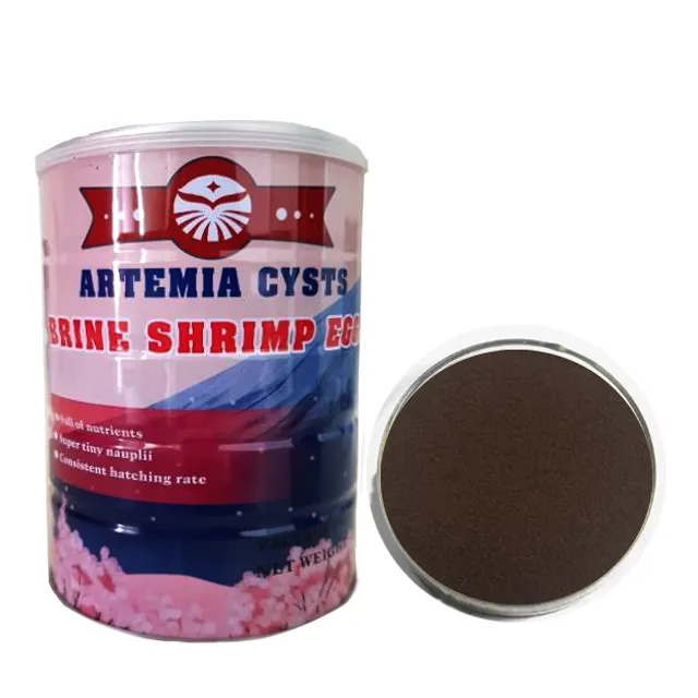 Factory Prices Brine Shrimp Eggs Export Organic Dried baby Tilapia Fish Food artemia cysts for baby shrimp food