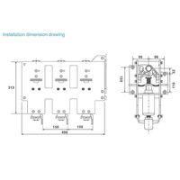 Interruptor de Circuito de Vacío de Alta Tensión OEM, Panel de Aparamenta Aislado por Gas V-12D/630-25 SF6, Uso Industrial en Interiores, 12kV Nominal, 6kA
