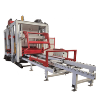 Machine de fabrication de blocs creux en béton entièrement automatique contrôlée par PLC QT18-15 avec pompe, boîte de vitesses, moteur et moteur électrique
