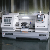Tour cnc CK6160 avec changeur d'outils mini tour cnc automatique en métal pour l'aluminium