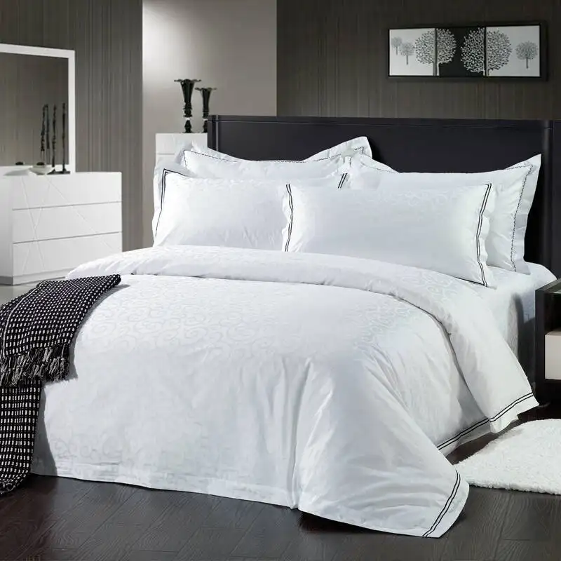 Percale King Single Size New Design 250Tc Cotton Bedding Sets Bed Sheet for Home