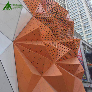 Panel Hueco Tallado en Aleación de Aluminio JUNBAJIANCAI de 4 mm, Resistente al Fuego, Ligero, Diseño Contemporáneo para Exteriores - Product Image 2