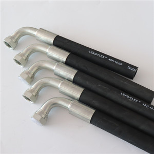 Manguera de caucho de alta presión Qiang Hai con pared de 5.7 mm de espesor y cubierta exterior de nitrilo para soporte hidráulico en minas de carbón - Product Image 2