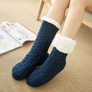 Wholesale High Quality Fluffy Knit Winter Thick Warm <b>Wool</b> Cozy Fuzzy Calcetines Felpa Floor Invierno Termicos Women <b>Socks</b> - Product Image 5