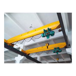 Grue aérienne sûre à faible hauteur libre de la poutre 10t simple avec le moteur de capacité de levage de 1-20 tonnes comme composant de noyau - Product Image 1