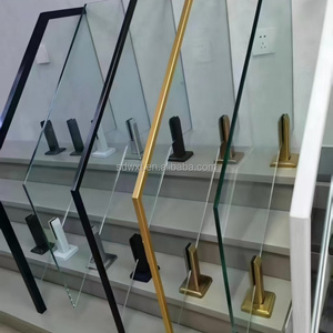 Cerca de Vidro Premium com Vidro Temperado e Estruturas de Aço Duráveis, Corrimão de Alumínio Premium com Canal em U - Product Image 6