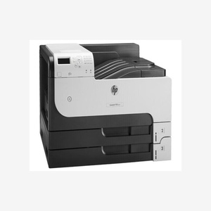 เครื่องพิมพ์เลเซอร์ขาวดำ H P M712dn A3 พอร์ตเชื่อมต่อ USB รับประกัน 1 ปี พิมพ์สองหน้าอัตโนมัติความเร็วสูง - Product Image 2