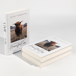 Chất Lượng Cao Tùy Chỉnh Trang Trí Nội Thất Sách Thiết Lập Cứng Bìa Giấy Tráng Giá Bán Buôn Made Kraft Giấy Bù Đắp Giấy Các Tông Cuốn Sách Bìa - Product Image 3