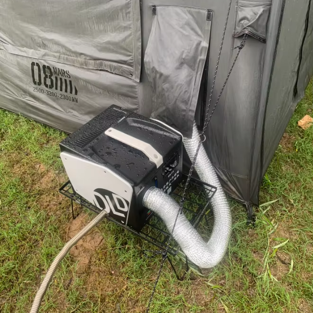 New Portable Diesel Radiator Heater 12V 5000W for Cars Indoors/Outdoors Tents-No Installation Required Independent Use