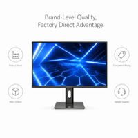 Monitor para Juegos Fast-IPS de 24.5 Pulgadas, 320Hz, 0.5ms, FHD, G-Sync, FreeSync, HDR400, Solución Personalizada OEM ODM, Fabricante, Soporte de Muestras