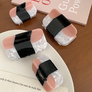 Pinzas para el Cabello con Incrustaciones de Acetato de Concha de Tortuga Personalizadas, Accesorios de Moda para el Cabello para Mujer - Product Image 1