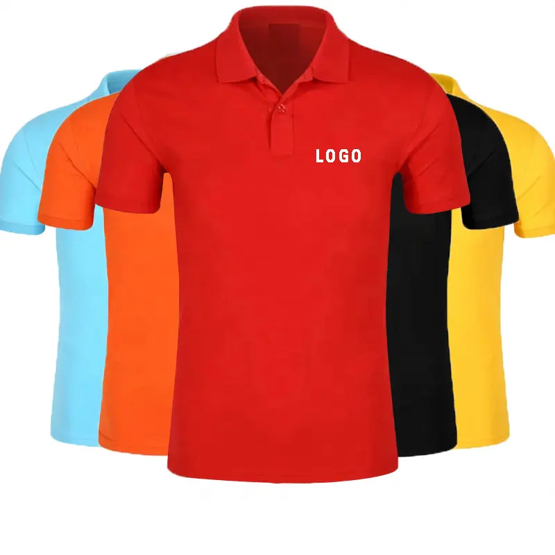 New design Custom Fitted POLO T Shirt For Sale Wholesale POLO T-Shirt Men Custom Your Own Brand Logo