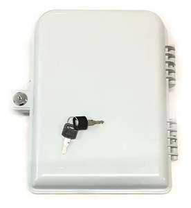 صندوق توزيع ألياف بصرية خارجي مقاوم للماء بـ 4 أو 8 أو 12 أو 16 أو 24 منفذ مع موصلات SC ومقسم - Product Image 6