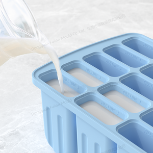 แม่พิมพ์ไอศกรีมซิลิโคนเกรดอาหาร 15 ช่อง สำหรับทำไอศกรีมด้วยตัวเอง - Product Image 4