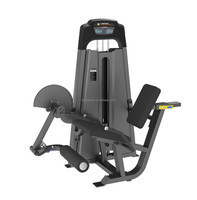 Équipement de musculation avec des machines professionnelles pour les exercices des jambes : quadriceps, ischio-jambiers, fessiers et mollets.